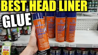 What Glue to Use for Car Headliner  BEST Roof Lining Adhesive [upl. by Australia466]