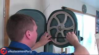 How to Install a Bandsaw Tire [upl. by Quiteria]