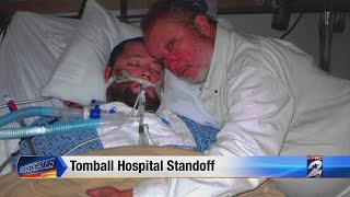 Tomball hospital stand off father speaks [upl. by Ybrik]