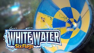 Six Flags White Water Park in Atlanta Georgia  Georgias Six Flag Water Park Travel Vlog 12 [upl. by Gabriel]