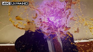 Kingsman 4K HDR  Exploding Firework Heads [upl. by Adlee153]