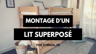 Montage lit superposé Écrin [upl. by Snej]