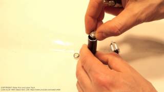 How to replace batteries to small led flashlight [upl. by Notrub]