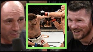 Michael Bisping on KOing Luke Rockhold Becoming Champ  Joe Rogan [upl. by Ynamad]