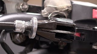 Triumph Bonneville quotClutch Cable Replacementquot [upl. by Loni]