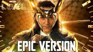 Loki Theme V2  EPIC GLORIOUS VERSION Loki Green Theme feat Mandalorian Theme [upl. by Hayilaa]