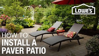 How To Design and Install A Paver Patio [upl. by Richel862]