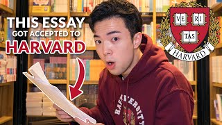 READING COLLEGE ESSAYS THAT GOT ADMITTED TO HARVARD UNIVERSITY [upl. by Gass]