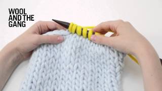 How to knit Picking up Stitches [upl. by Oakie]