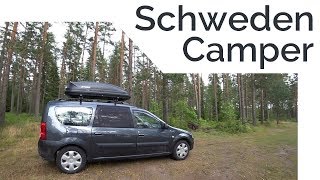 VLOG  Unterwegs im MiniCamper in Schweden [upl. by Zoubek766]