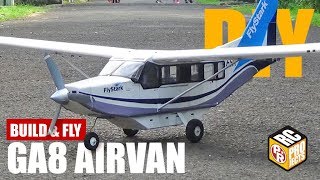 GA8 Airvan RC Plane  DIY Build and Fly [upl. by Marcelline]