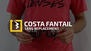 How to Change the Lenses in your Costa Del Mar Fantail [upl. by Dierdre]