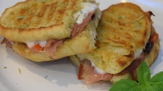 Authentic Italian Panini  Cooking Italian with Joe [upl. by Orlosky]