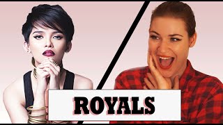 VOCAL COACH REACTS  KZ TANDINGAN  Royals [upl. by Burner]