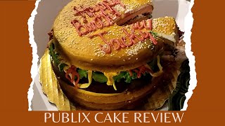 Publix Cake Review  Birthday Cake 🎂🍰 [upl. by Llertnac]