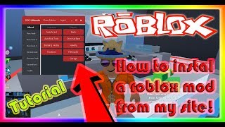 Tutorial How to instal a roblox exploit  mod menu STC Mods [upl. by Akenot]