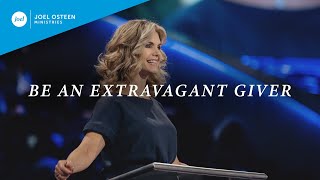 Be An Extravagant Giver  Victoria Osteen [upl. by Karlee92]