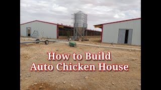 How to Build an auto chicken House I How to make an automatic Chicken Farm [upl. by Etteneg]