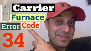 Carrier Furnace Code 34 [upl. by Jasmina505]