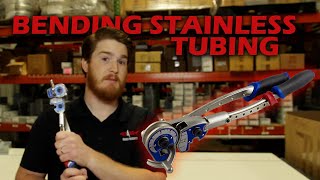 How to Bend Stainless Tubing [upl. by Ailaroc681]