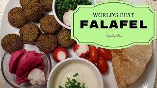 Worlds Best Falafel Recipe [upl. by Alaj]