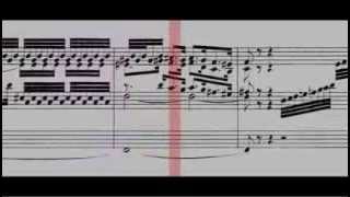 BWV 532  Prelude amp Fugue in D Major Scrolling [upl. by Ghiselin]