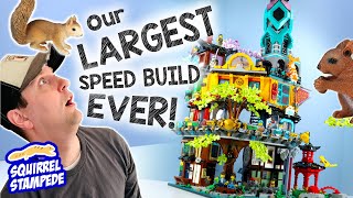 LEGO Ninjago City Gardens 10 Year Speed Build Spectacular [upl. by Cini]