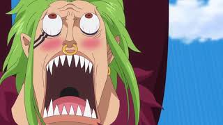 One Piece  Zoro saves Robin Rebecca and Bartolomeo from Picas Attack [upl. by Gmur170]