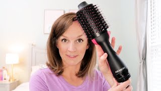 REVLON ONE STEP HAIR DRYER amp STYLER • Review amp Tutorial [upl. by Bradman]