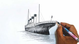 How to Draw the Titanic [upl. by Midian758]