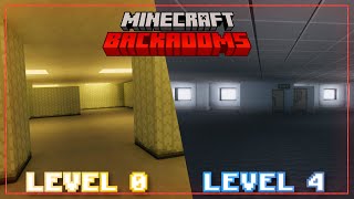 Backrooms Levels In Minecraft [upl. by Ajet]