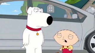 Family Guy  Stewie Destroys Brians Car [upl. by Gnoix]