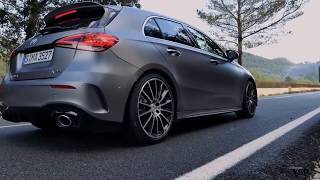 2019 Mercedes A35 AMG  Exhaust Pure Sound amp AccelerationsHD [upl. by Stratton]