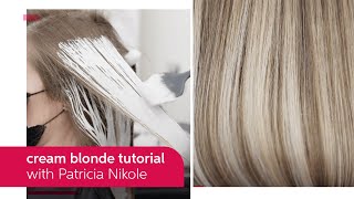 Cream Blonde How To with Patricia Nikole  Wella Professionals [upl. by Suiravat943]