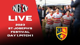 LIVE RUGBY ST JOSEPHS FESTIVAL 2023  DAY 1 PITCH 1 [upl. by Roselane514]