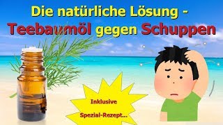 Die natürliche Lösung  Teebaumöl gegen Schuppen [upl. by Atahs412]