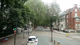 Scenic ride on bus 148 towards Camberwell Green [upl. by Enilrae]