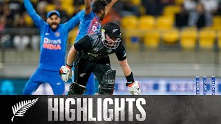 India Win Another Super Over Thriller  FULL HIGHLIGHTS  BLACKCAPS v India  4th T20 2020 [upl. by Ggerk419]