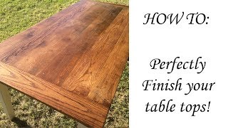 How to finish your dining table professionally [upl. by Sverre]