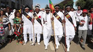 Ethiopias capital hosts Oromo Irrecha festival No Comment [upl. by Gnart]