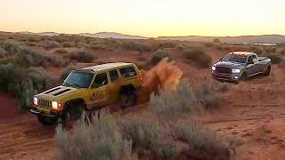 Why Did A Dodge 3500 Dually Go Off Roading [upl. by Ayt99]