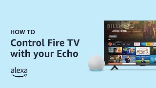 How to Control Fire TV with Echo  Amazon Alexa [upl. by Dunc]