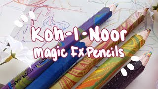 ﾐ☆ KohINoor Magic FX Pencils [upl. by Eenaj747]