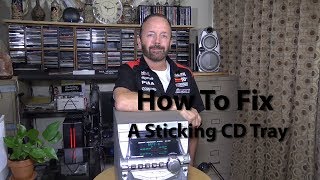 How To Fix A Sticking Stereo CD Tray WPaul Henderson 22019 [upl. by Evelinn]