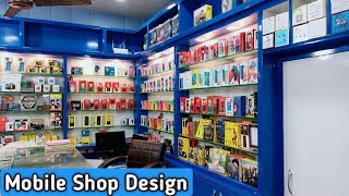 Best Mobile Shop Design  Furniture amp Decorations in Low Cost  Creative Business ideas [upl. by Roi]