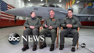 Inside the Navys flyover farewell for President George HW Bush [upl. by Ignaz]