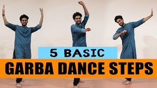 Garba Dance Tutorials for Beginners [upl. by Beaner642]