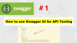 Swagger  1  How to use Swagger UI for API Testing  NATASA Tech [upl. by Norvol]