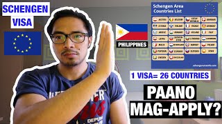 HOW TO APPLY SCHENGEN VISA FROM THE PHILIPPINES TIPS AND APPLICATION PROCESS [upl. by Rolyab]