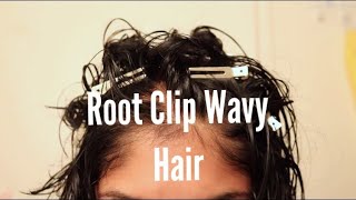 HOW TO ROOT CLIP WAVY HAIR [upl. by Sathrum]